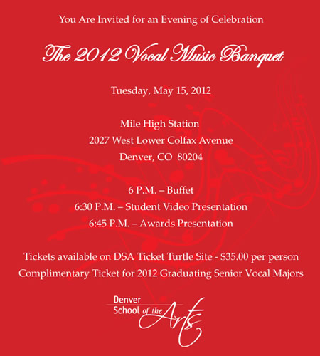 Vocal Music Banquet